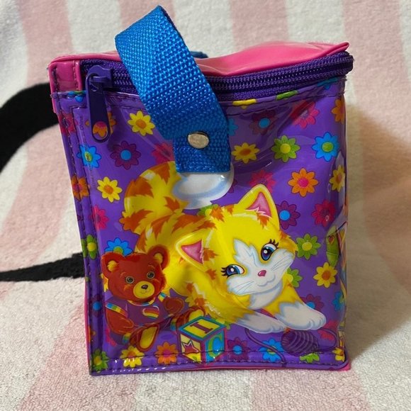 Vintage Lisa Frank Playtime Kittens Lunch Box Bag - Picture 5 of 12